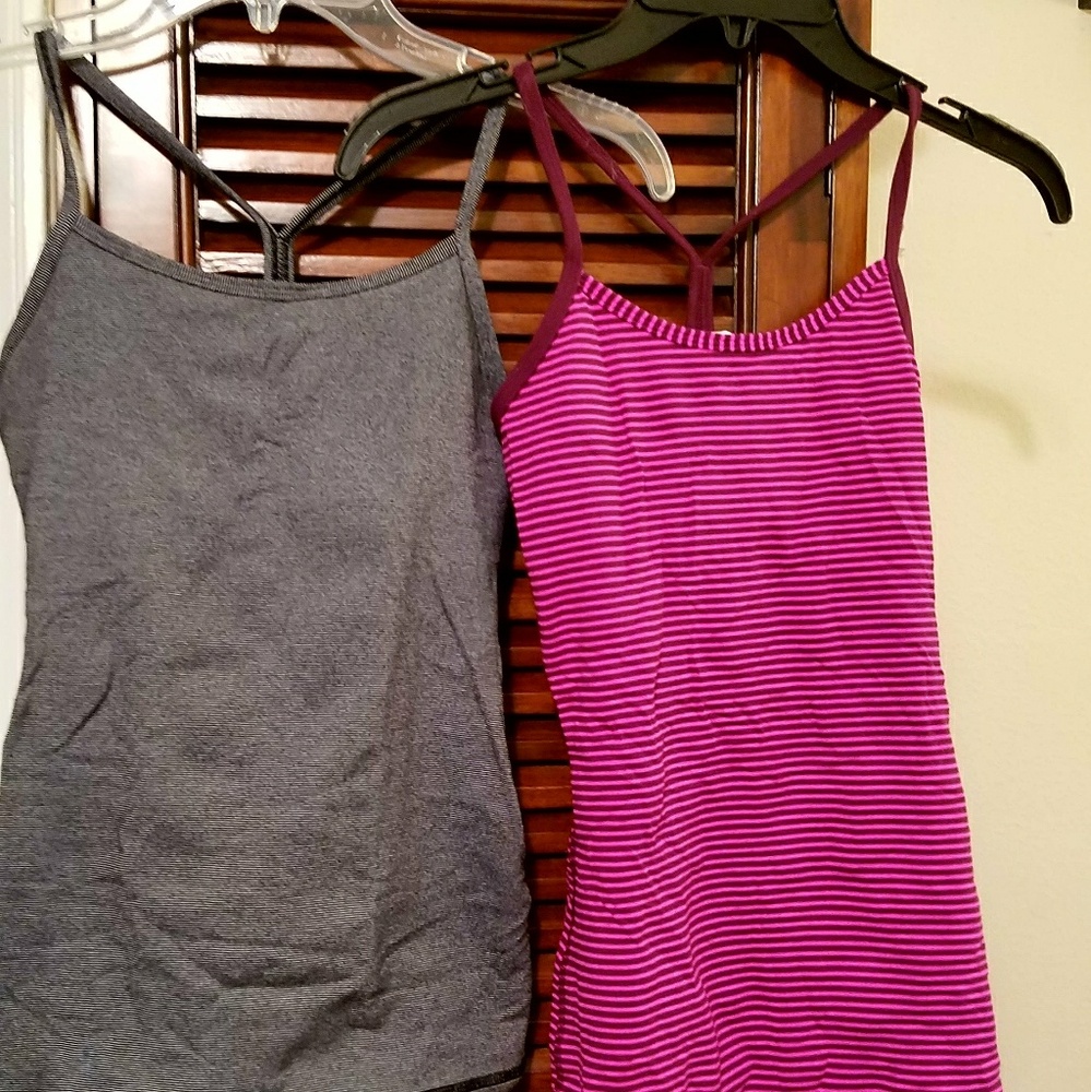 Lot of Lululemon Tanks